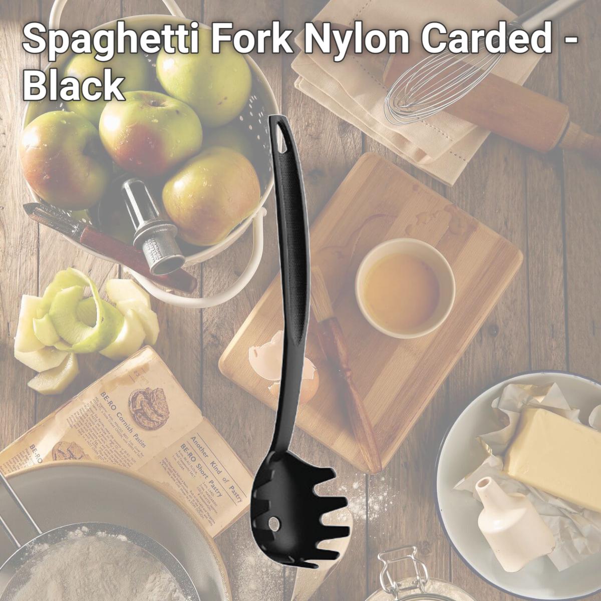 Picture of Ghidini V228 Spaghetti Fork Nylon Carded - Black