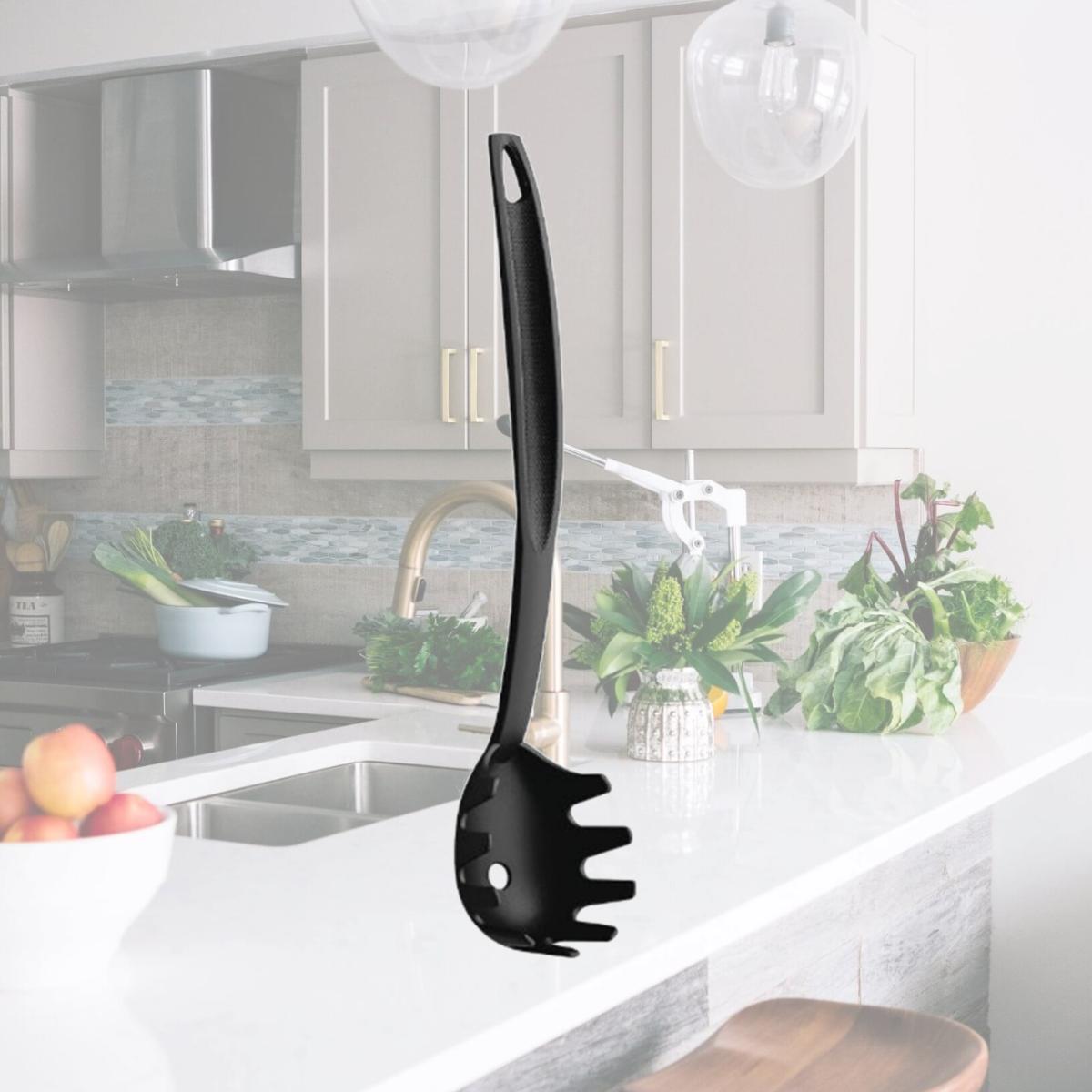 Picture of Ghidini V228 Spaghetti Fork Nylon Carded - Black