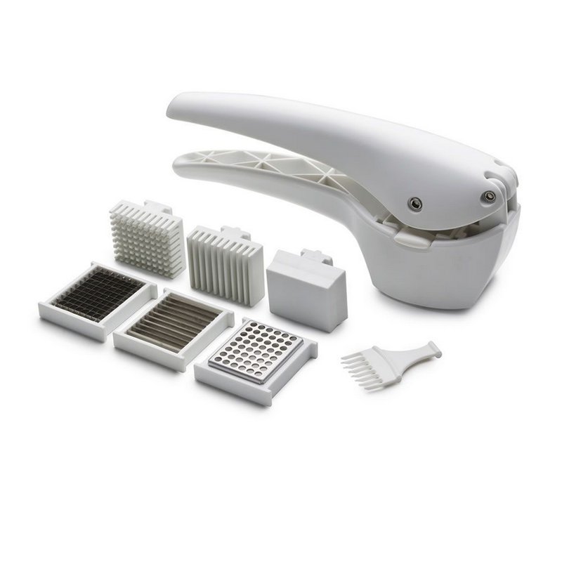 V389 Garlic Press-3 Functions Supplied With Cleaning Tool