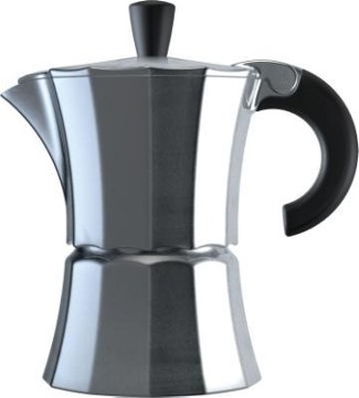 Gnali & Zani V210m-3 Morosina Express Stovetop Espresso Maker Aluminum Measures - 3 Cup