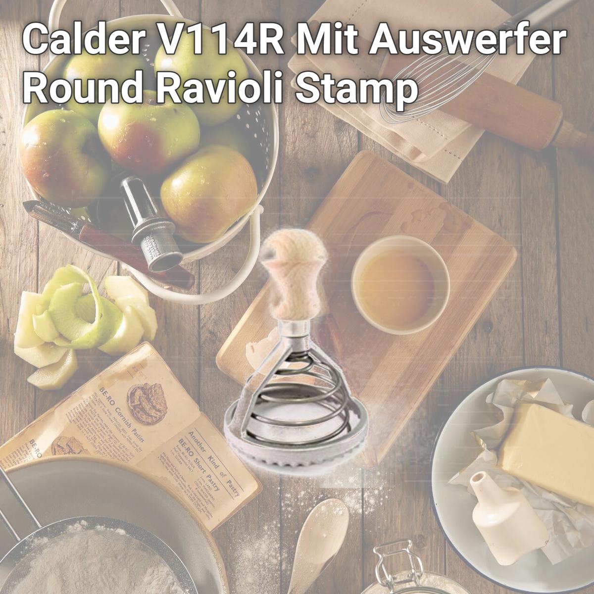 Picture of Calder V114R Mit Auswerfer Round Ravioli Stamp