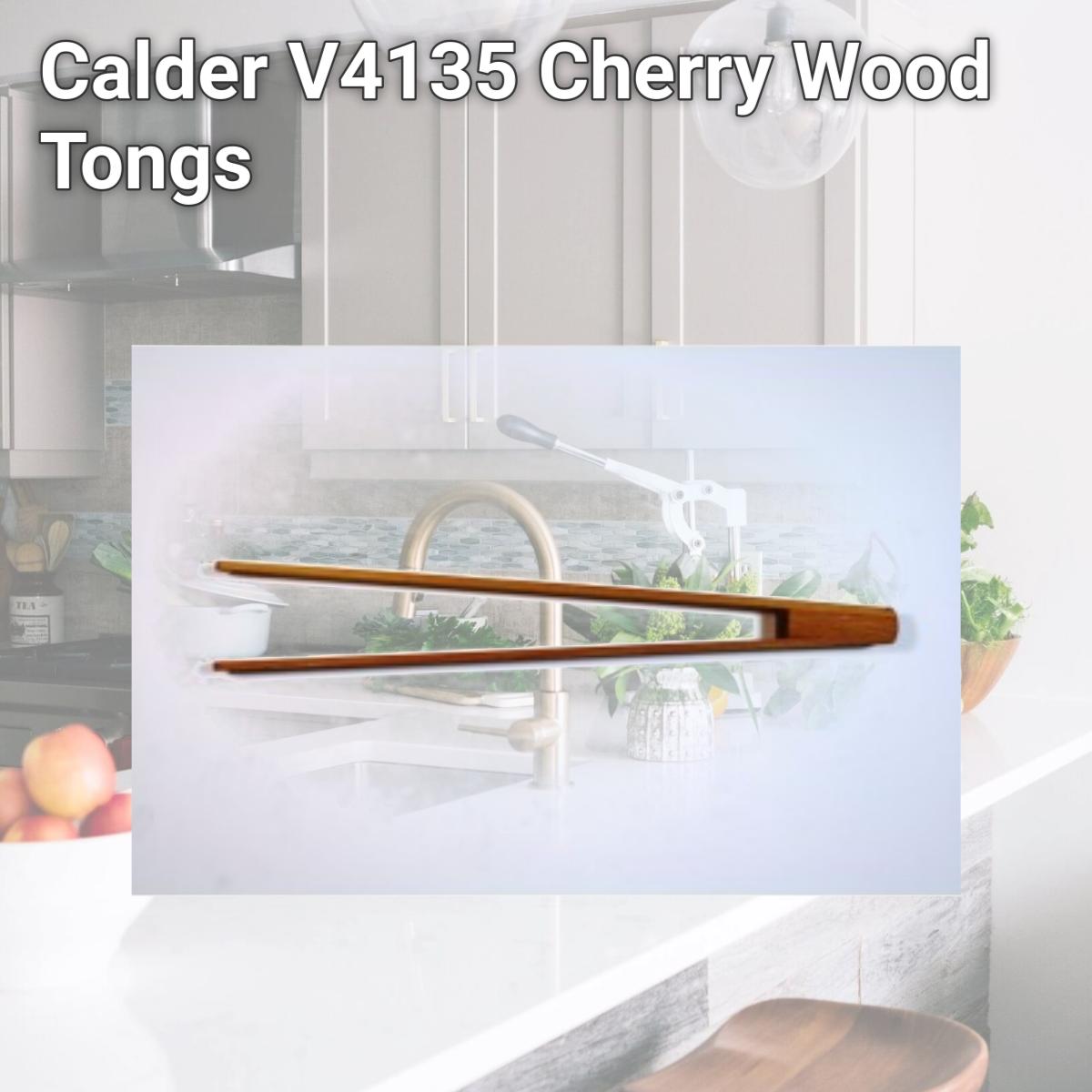 Picture of Calder V4135 Cherry Wood Tongs