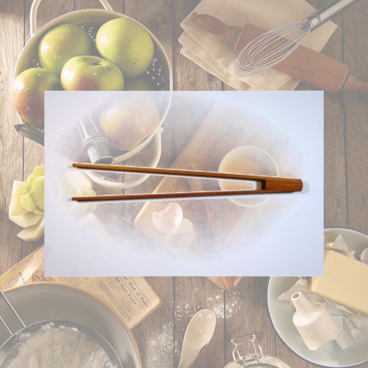 Picture of Calder V4135 Cherry Wood Tongs