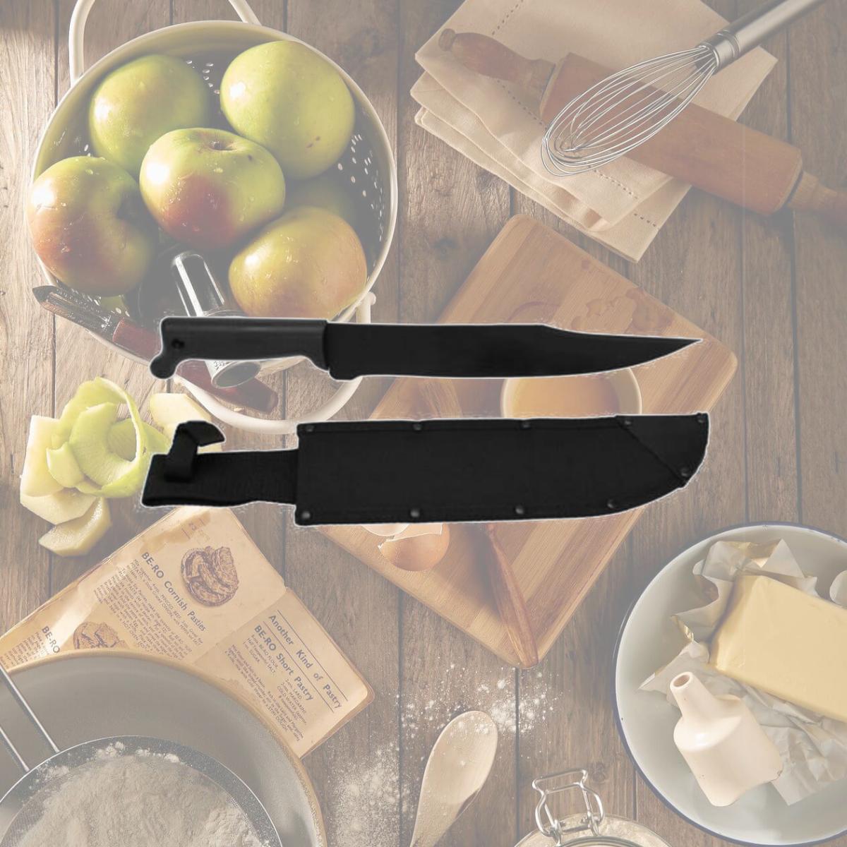 Picture of Cold Steel 97BWM12S Bowie Machete with sheath