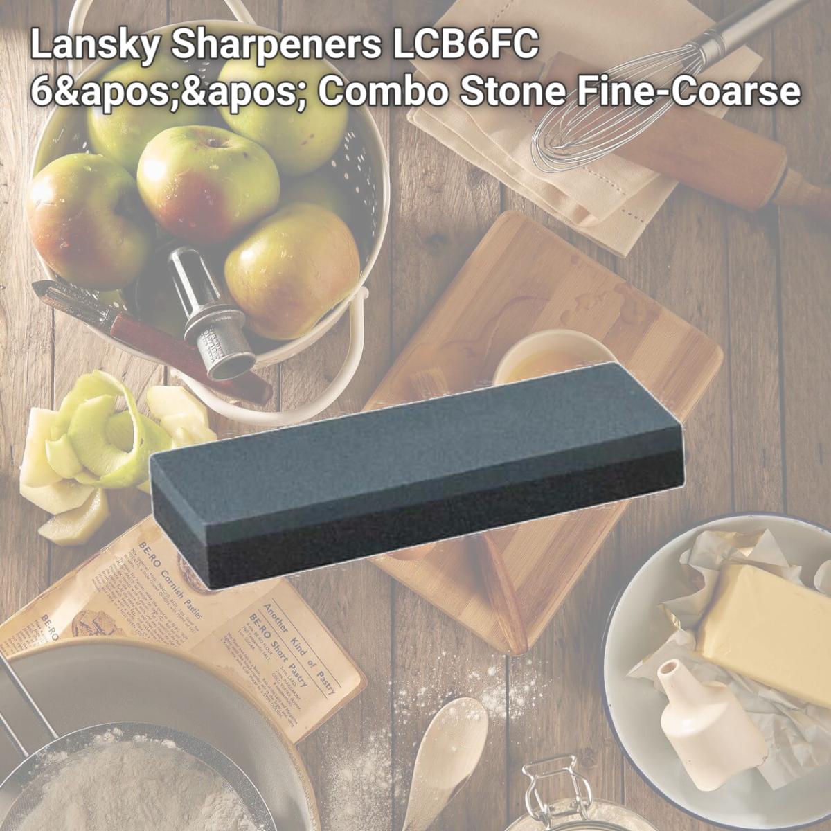 Picture of Lansky Sharpeners LCB6FC 6'' Combo Stone Fine-Coarse