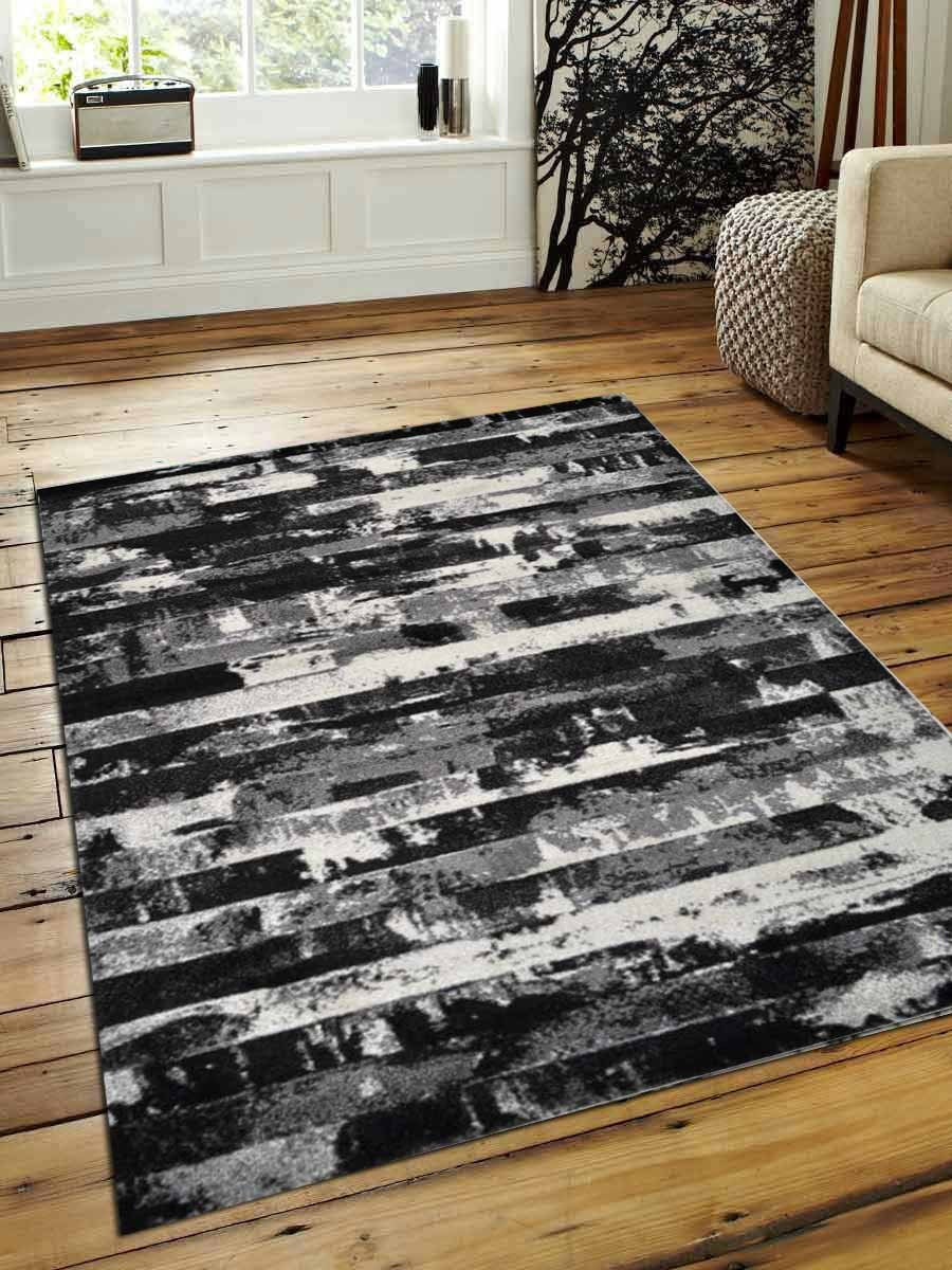 4 X 6 Ft. Machine Woven Heatset Polypropylene Area Rug, Multi & Caramel