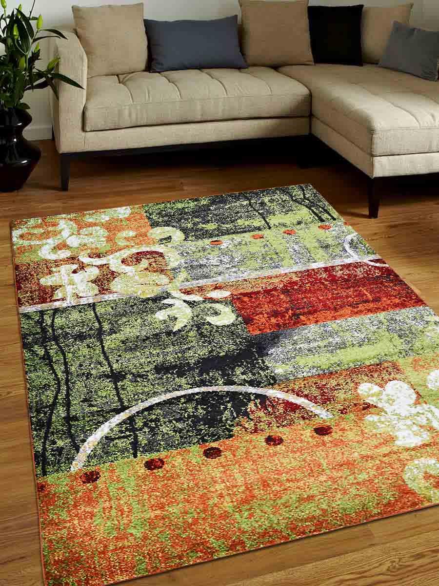 Get My Rugs M00043m0000a17 9 X 12 Ft. Machine Woven Polypropylene Area Rug, Turkish Contemporary - Multi