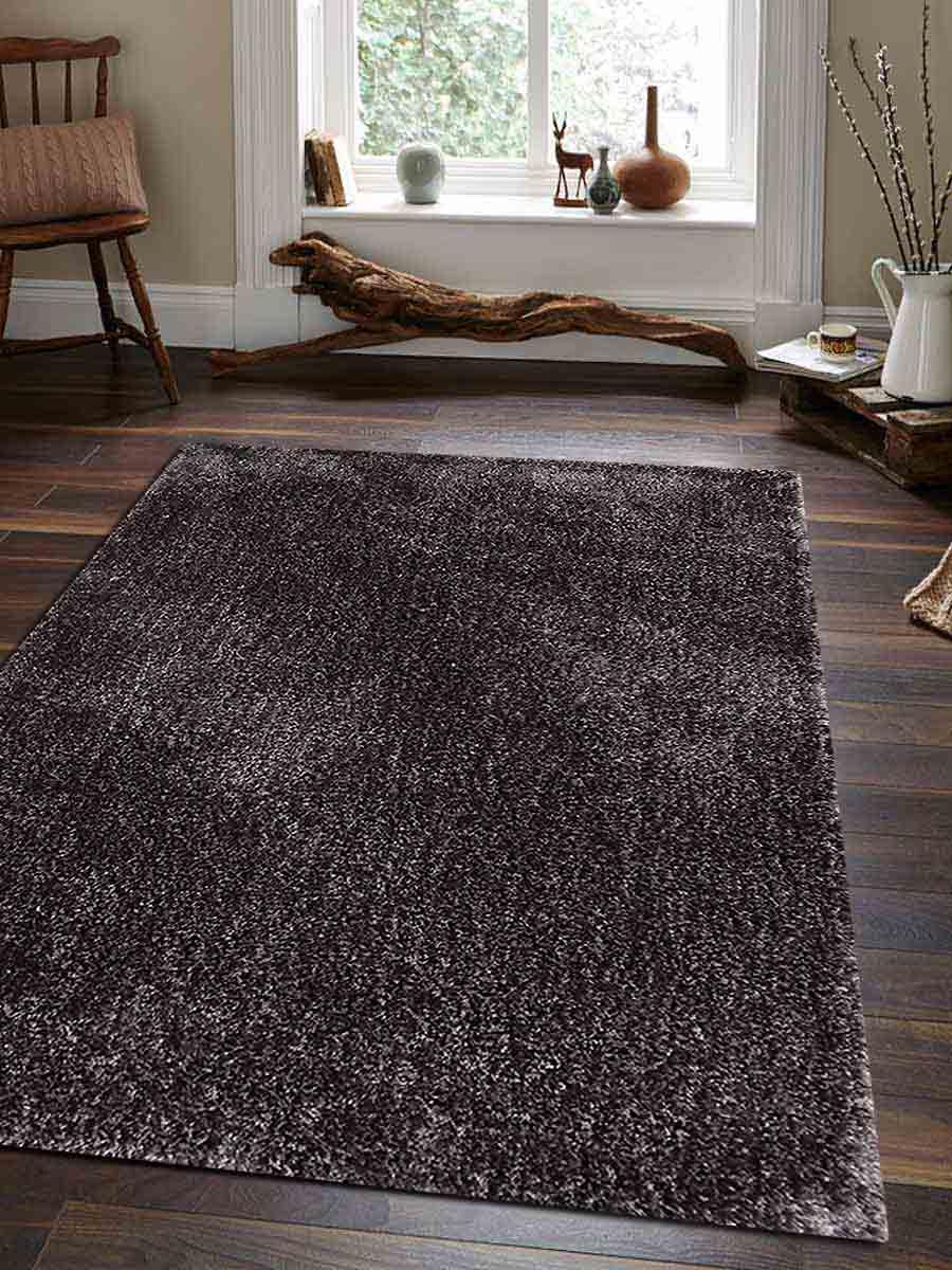 Get My Rugs K00111t00x04a4 4 X 6 Ft. Hand Tufted Polyester Shag Area Rug, Solid - Light Brown