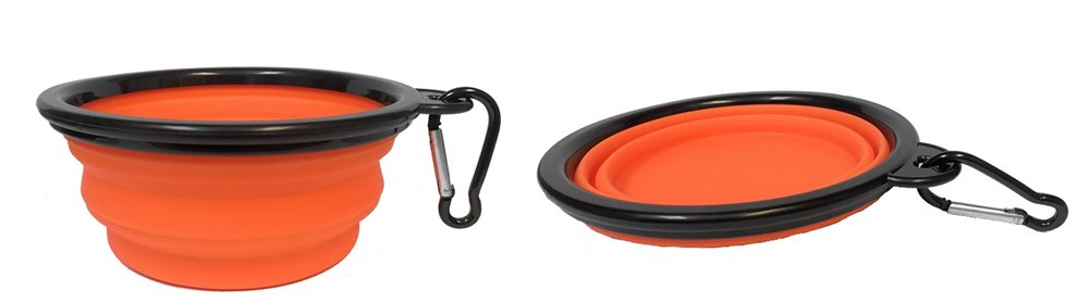 Grain Valley Colbowl-org Collapsible Travel Pet Bowl