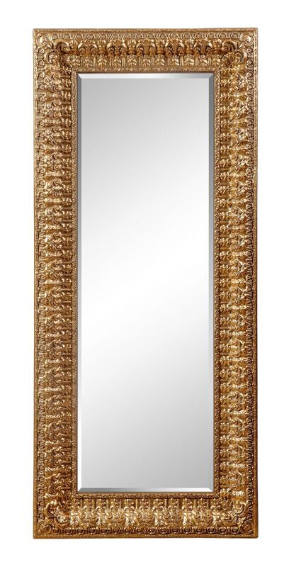 G259 31 X 2.4 X 70 In. Essex Wall Mirror, Dazzling Gold