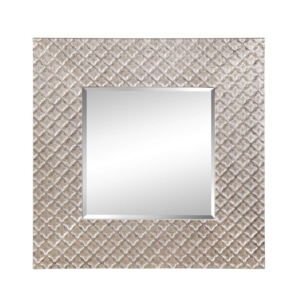 G279 40 X 1.6 X 40 In. Stacy Wall Mirror, Silver