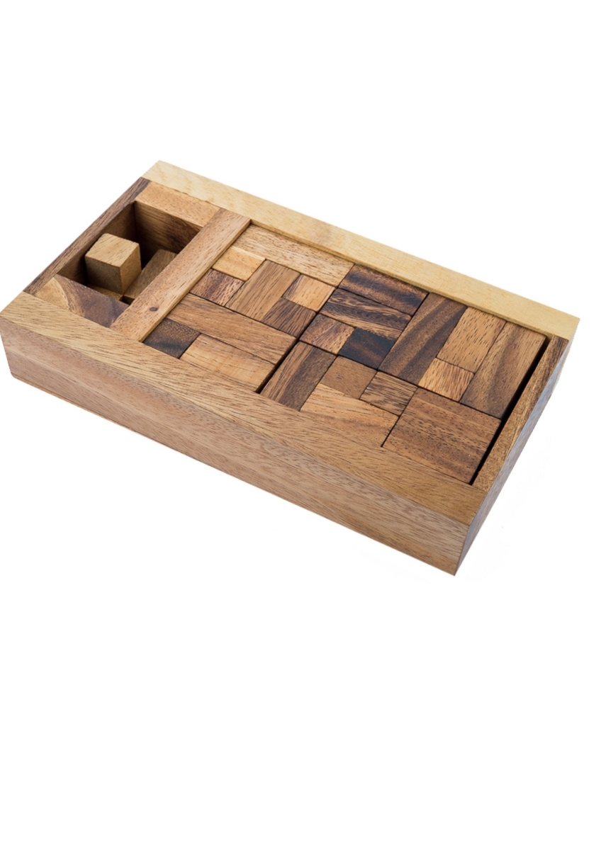 Diamond Burr Interlock Puzzle Box