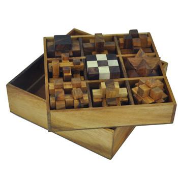 8 Piece Conway Packing Problem Puzzle Box
