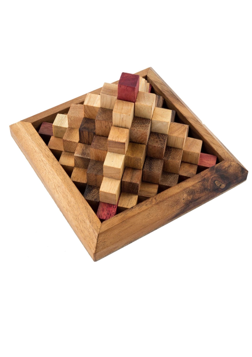 20 Piece Pyramid Puzzle Box