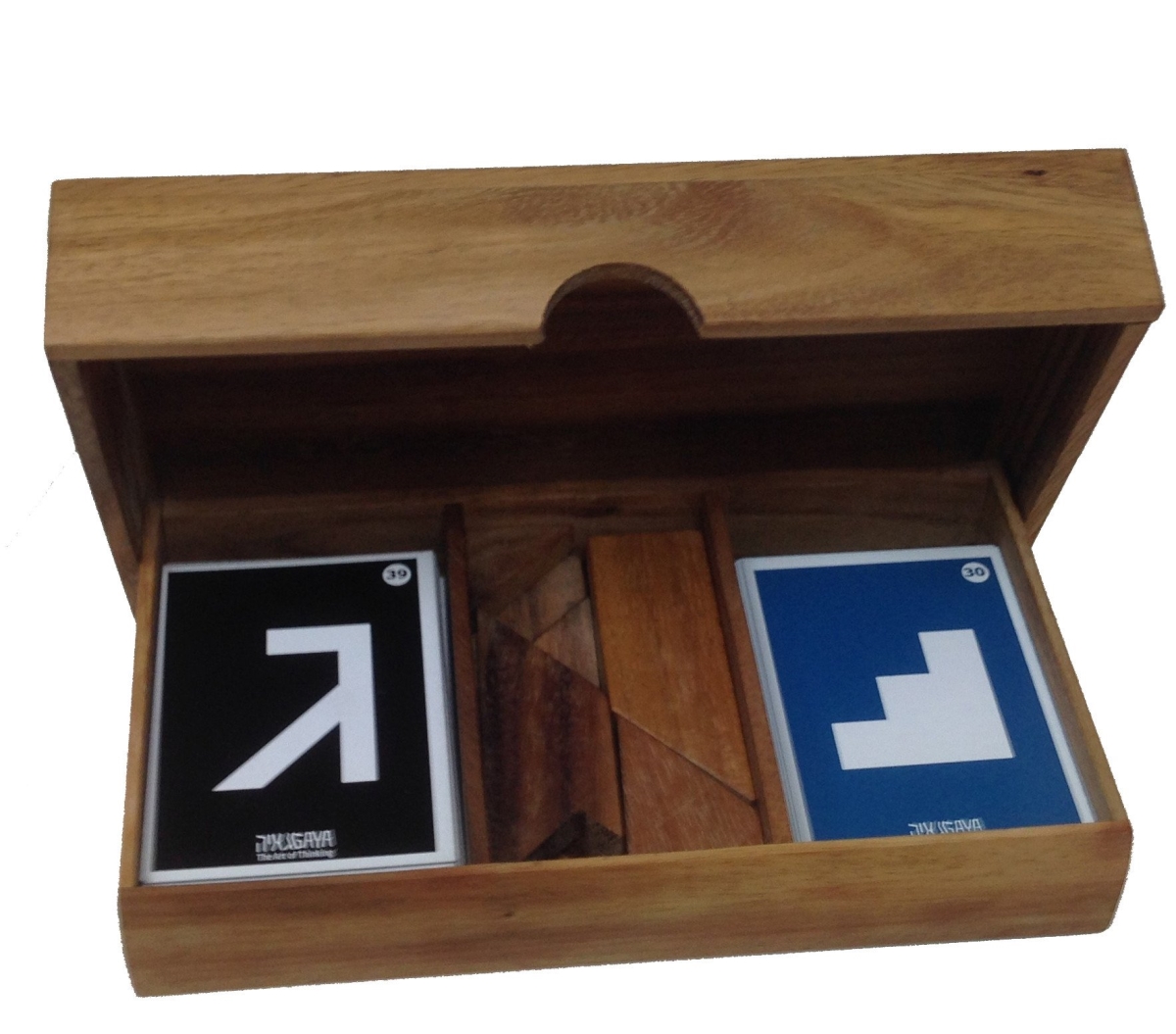 Gaya Game 633 Letters & Numbers Tangram Puzzle Box