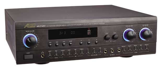 UPC 844565004048 product image for Audio2000S AKJ7403 12000 W Karaoke Mixing Amplifier with Digital Echo | upcitemdb.com