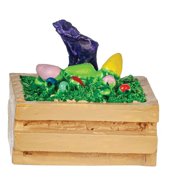 AZT8525 Easter Box for Dollhouse Miniature