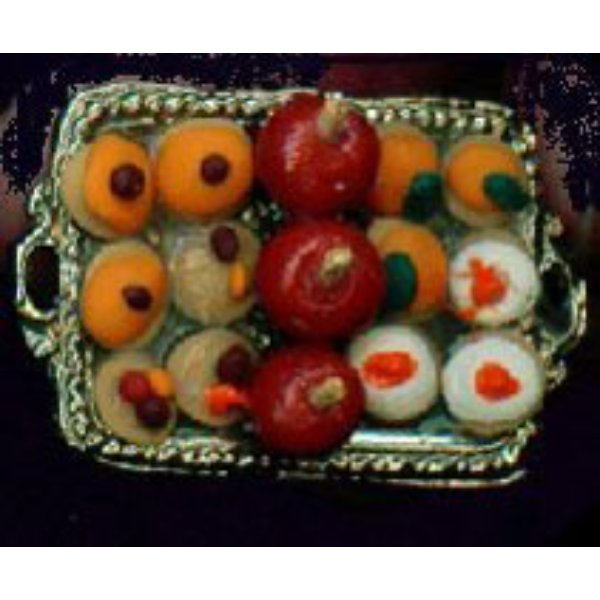 RND62 Halloween Platter for Dollhouse Miniature