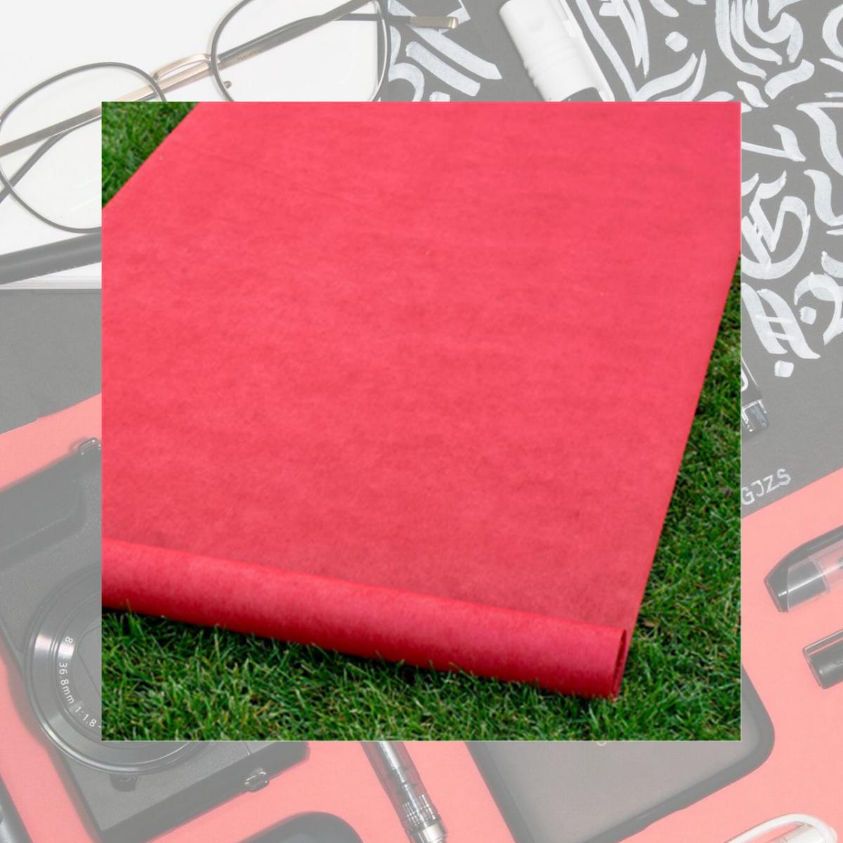 Picture of Hortense B Hewitt 30056 Red Blank Aisle Runner