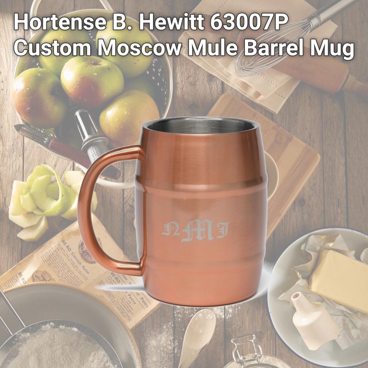 Picture of Hortense B. Hewitt 63007P Custom Moscow Mule Barrel Mug