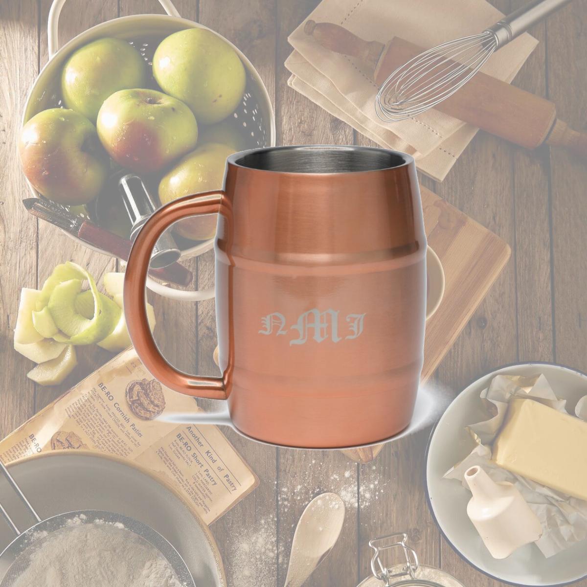 Picture of Hortense B. Hewitt 63007P Custom Moscow Mule Barrel Mug