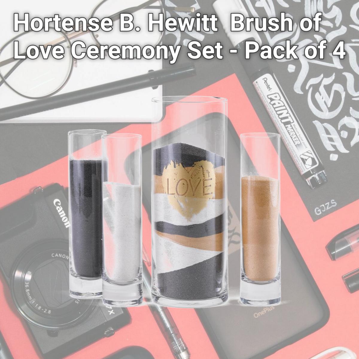 Picture of Hortense B. Hewitt 21549 Brush of Love Ceremony Set - Pack of 4