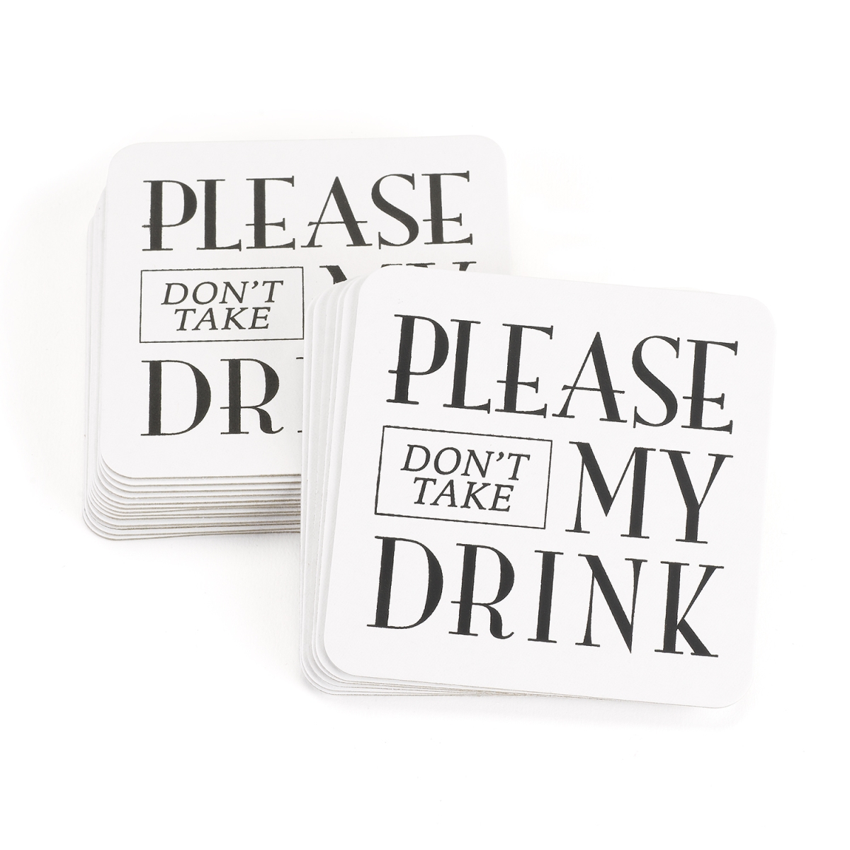Hortense B. Hewitt 21572 Dont Take My Drink Coasters - Pack Of 25