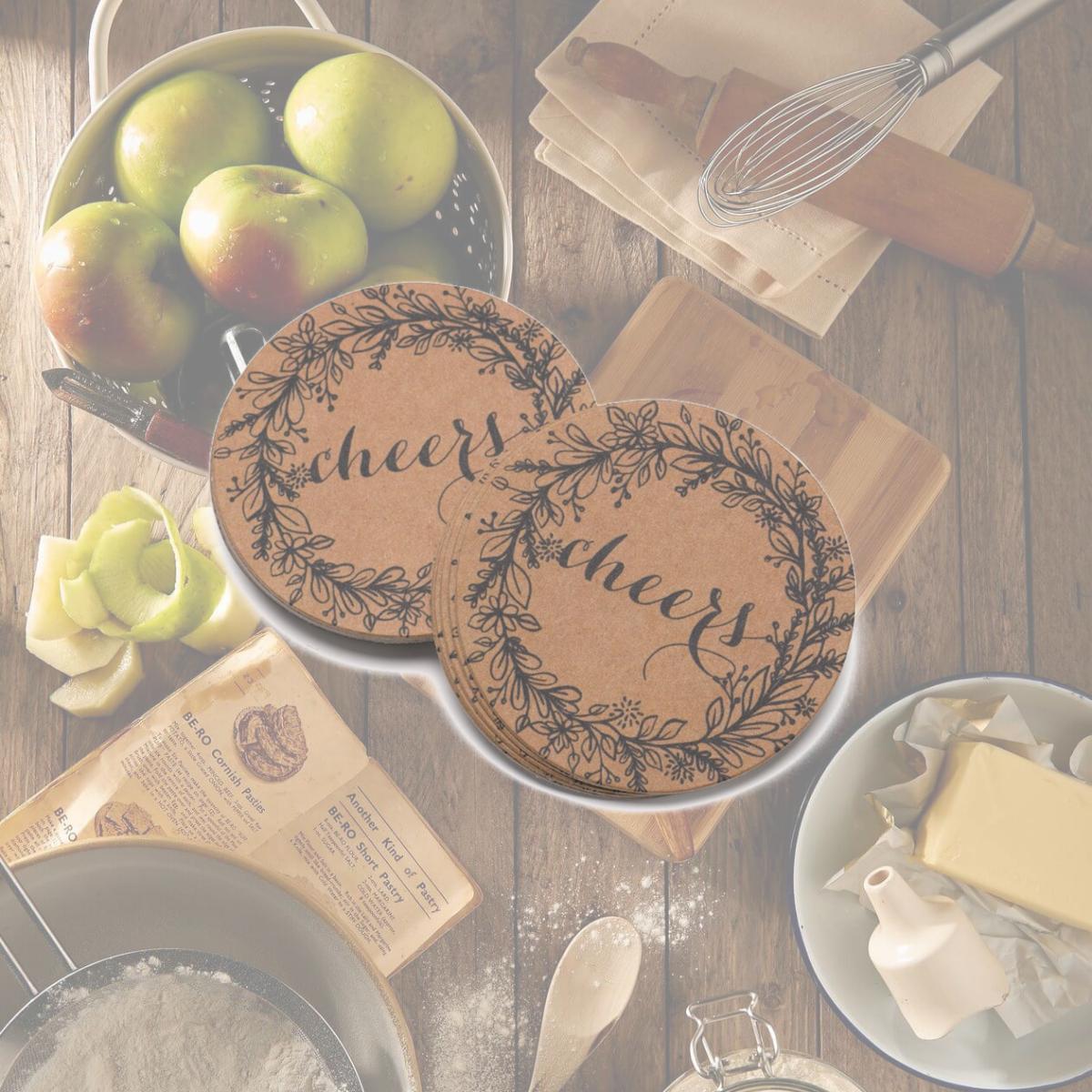 Picture of Hortense B. Hewitt 54865 Rustic Wreath Coaster - Pack of 25