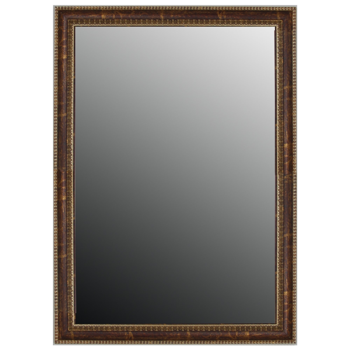 Hitchcock Butterfield 8088000 Gold Georgian V Beaded Wall Mirror - 16.25 X 34.25 In.