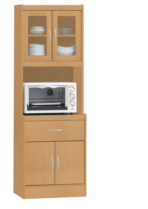 Hik96 Beech Kitchen Cabinet