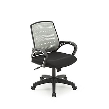 Hi-5007 Grey Mesh Back Office Chair - Black
