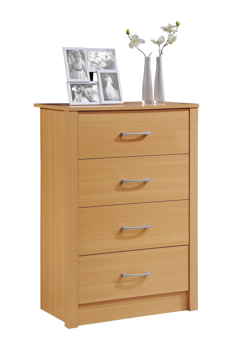 4-Drawer Chest, Beech
