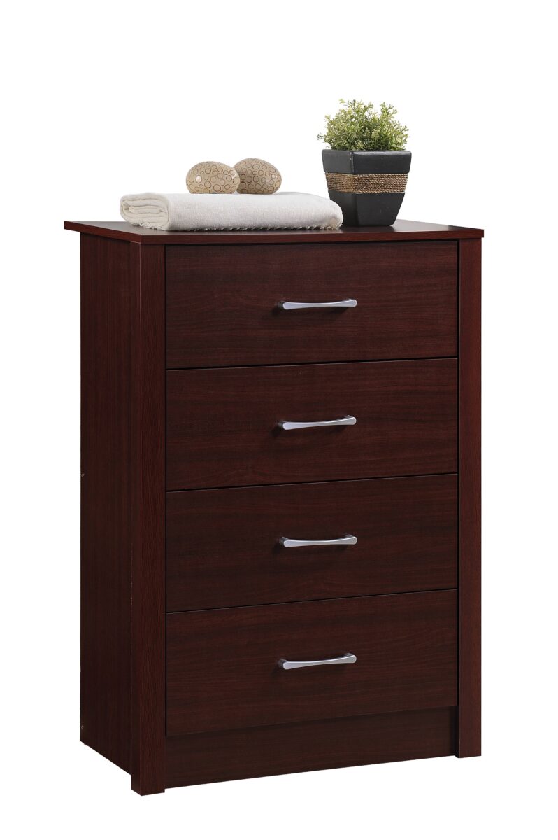 4-Drawer Chest, Mahogany