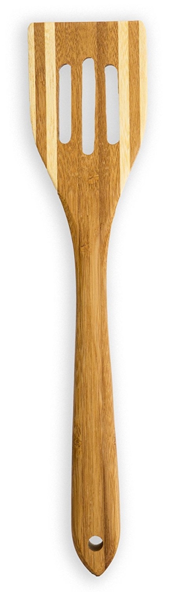 Two-tone Bamboo Slotted Turner