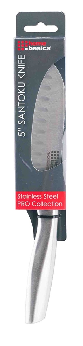 Ks44793 5 In. Stainless Steel Handle Santoku Knife