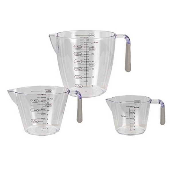 Mc44643 Measuring Cup With Rubber Grip - 3 Pieces