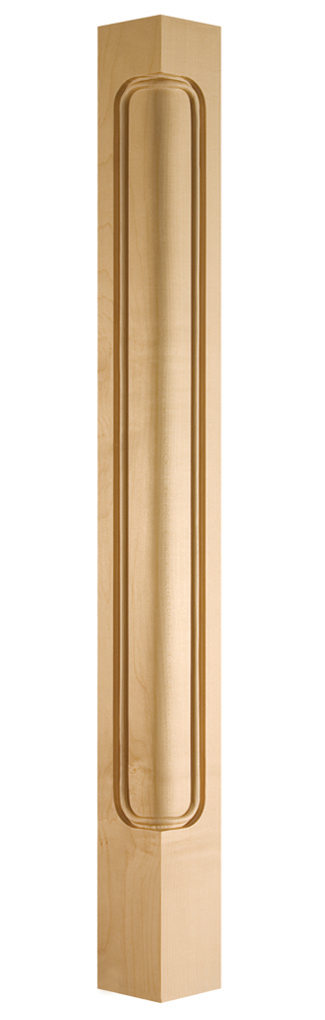 Arcrn Tr34 M Post Traditional Maple, 2.75 X 2.75 X 34.5