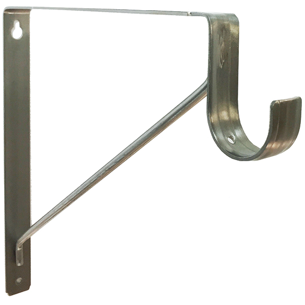 E858 Ss Shelf & Support For Max Rod, Stainless Steel - 1.5 In.