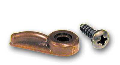 Lah261 Retainer Clip With Screw, Brown - 0.12 In.