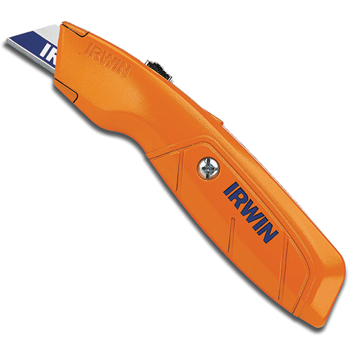 Hi-vis Retractable Utility Knife, Orange