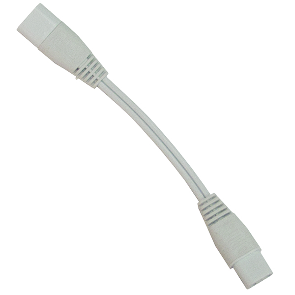 T5 Led Linking Cord, White - 10 In.