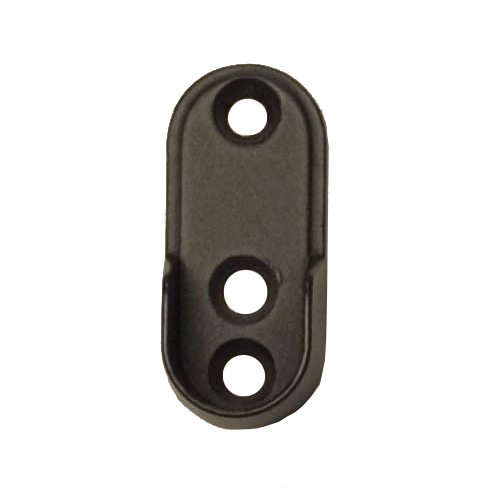 Us Futaba Uf54113 Orb Oval Support With 3 Holes, Oil Rubbed Bronze