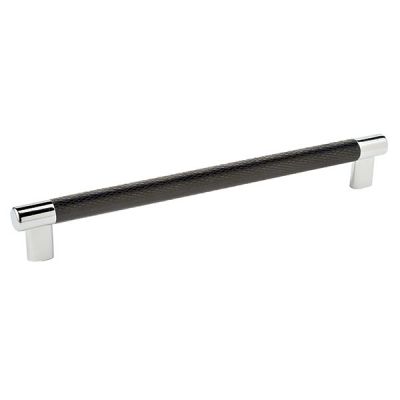 256 Mm Pull Esquire - Polished Nickel & Black Bronze