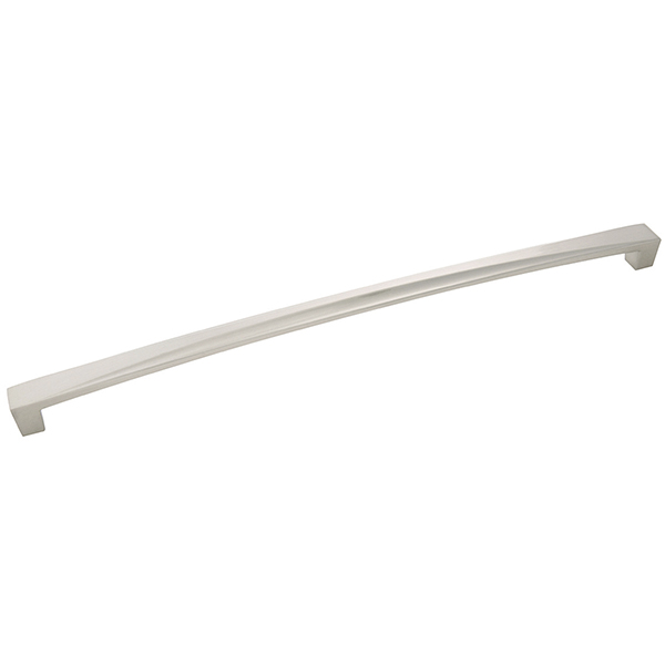 Belwith Bwh076135 Sn 12 In. Pull Crystal Clear - Satin Nickel