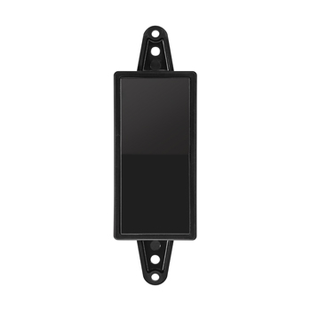Tcwld.2wal.bl 2-zone Remote Series Deco Wall Dimmer - Black