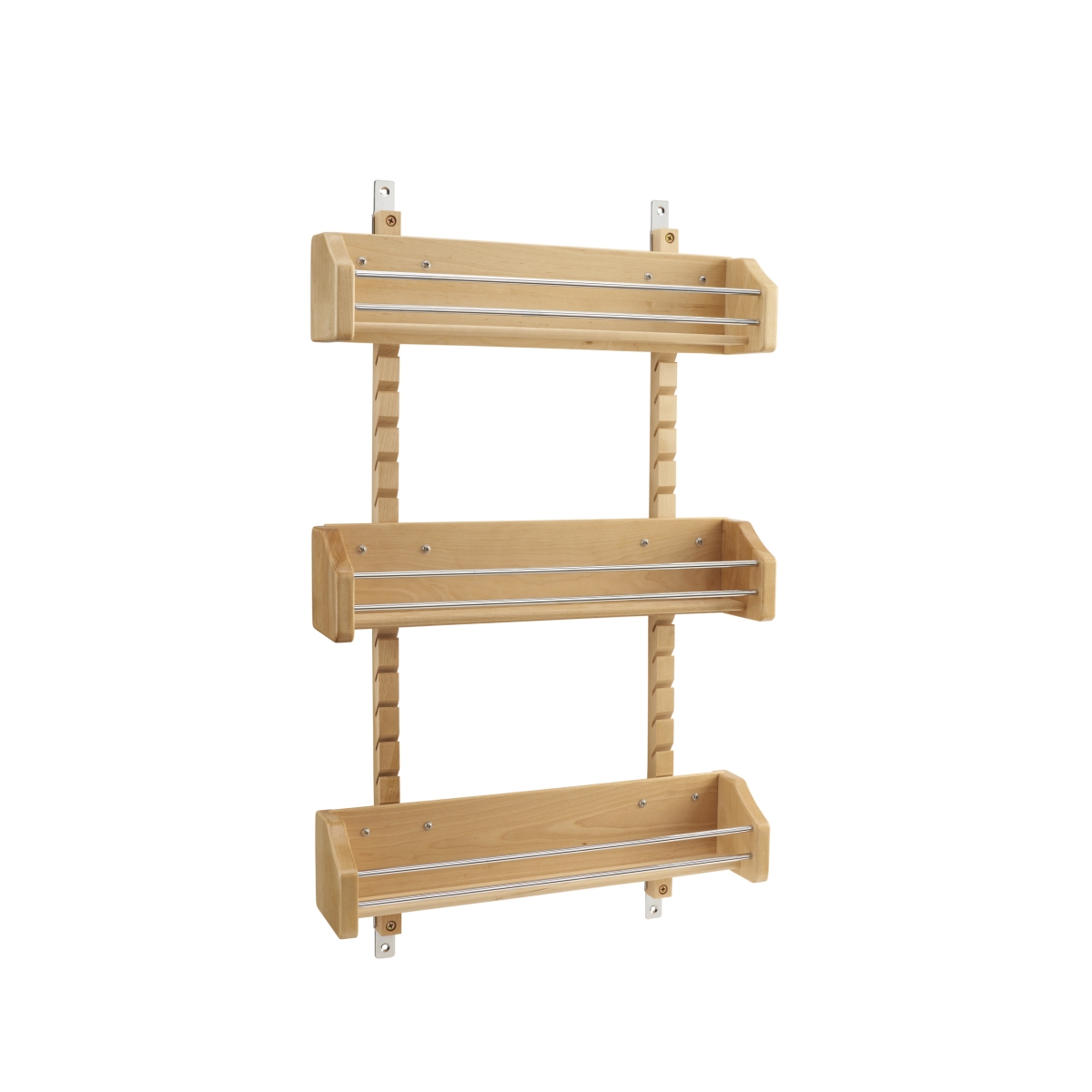 Rev A Shelf Rs4asr.21bin Door Storage Adjustable Wood Spice Shelf