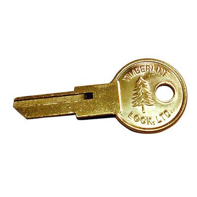 Tlky 300 Blank Key For Timberline Lock Plug, Brass