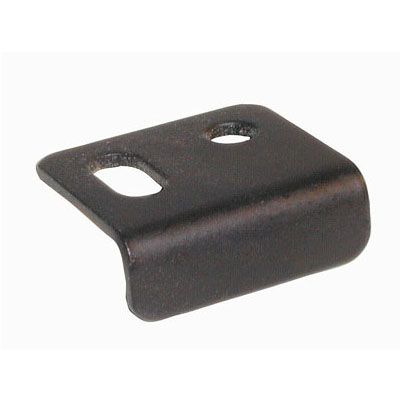 Tlsp 181 0.4375 In. W X 1.9375 In. L - Strike Plate For Hooked Cams, Black