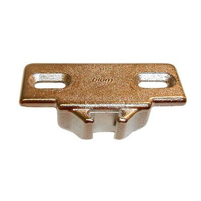 B130.1120.02ni 1.12 In. Overlay Mounting Plate For Compact 33 - Nickel