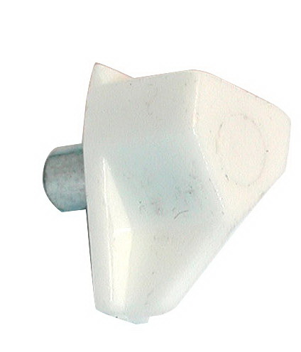 Wt8006 5 Mm Plastshelf Support With Steel Pin, White